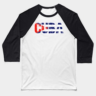 Cuba Flag Cuban Distressed Baseball T-Shirt